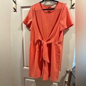Gibson Latimer Coral Romper